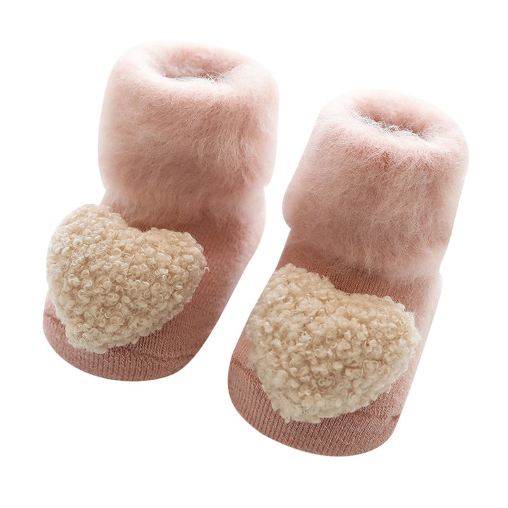Cute Velvet Baby Socks
