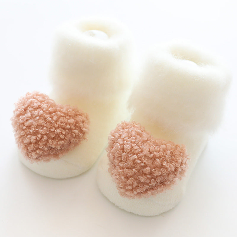 Cute Velvet Baby Socks