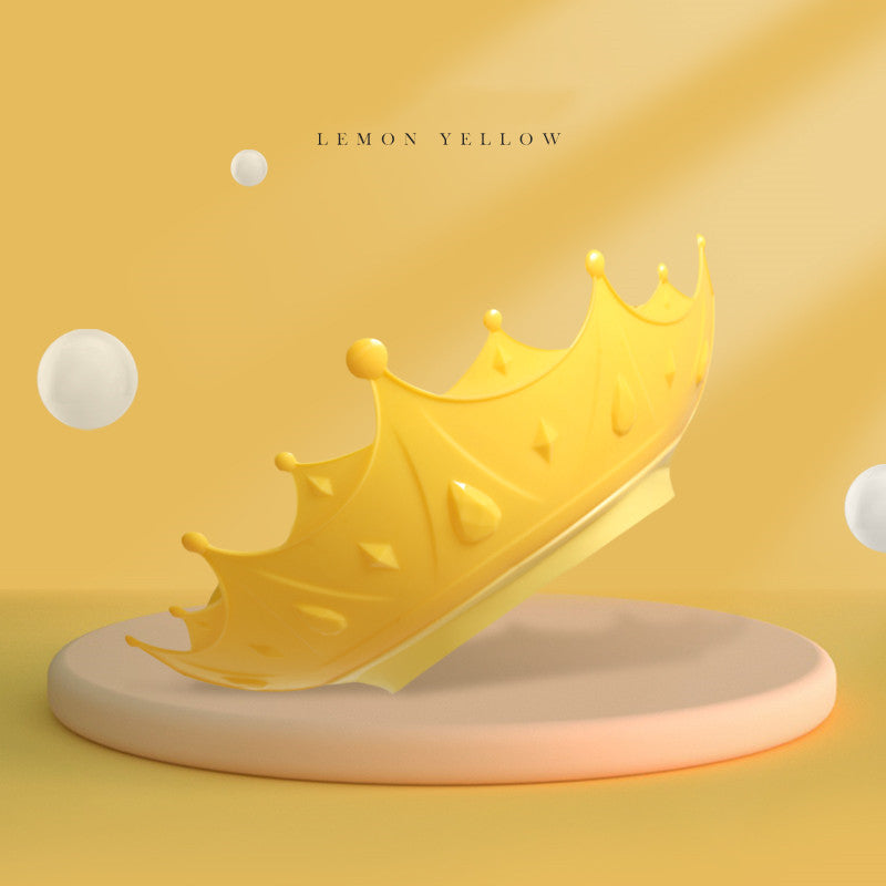 Crown Baby Shower Cap