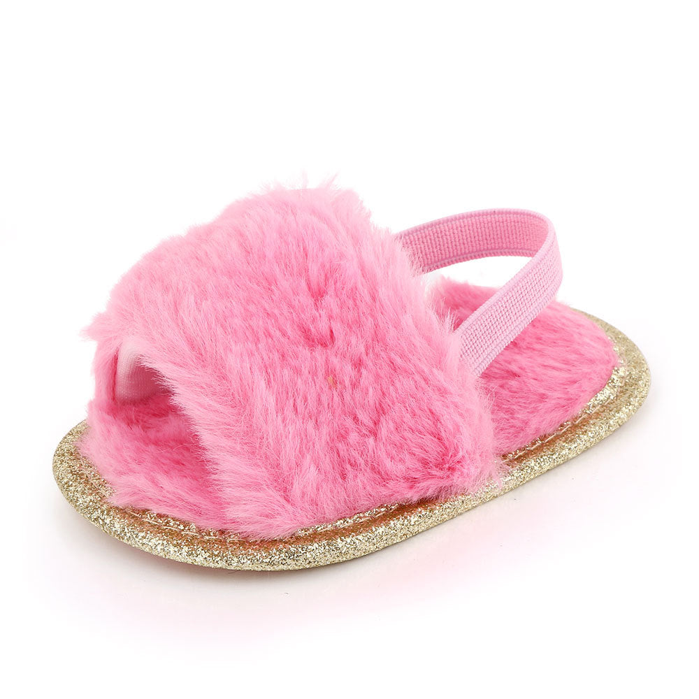 Fashion Faux Fur Baby Shoes