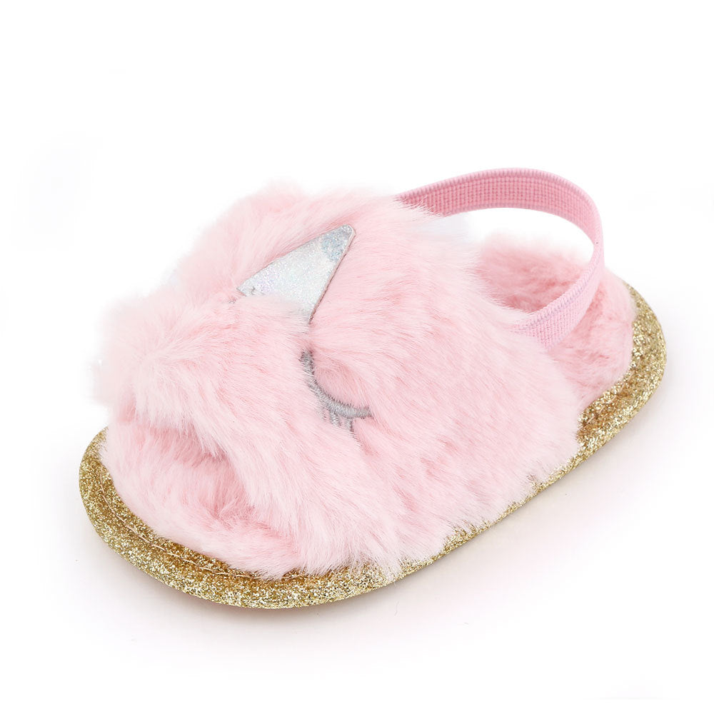 Fashion Faux Fur Baby Shoes