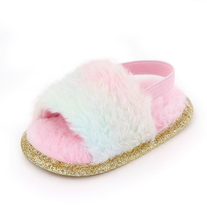 Fashion Faux Fur Baby Shoes