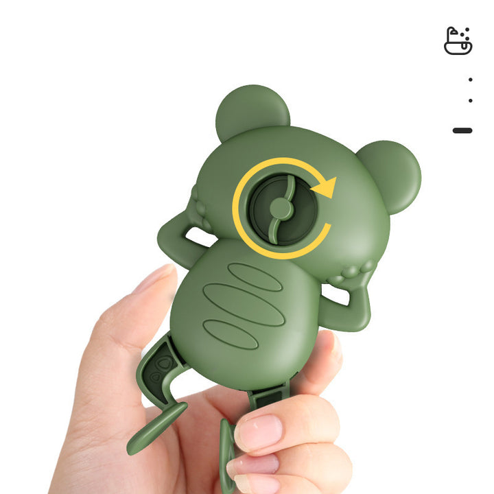 Wind Up Swimming Frog Bath Toy