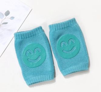 Smiling face non-slip baby crawling knee pads