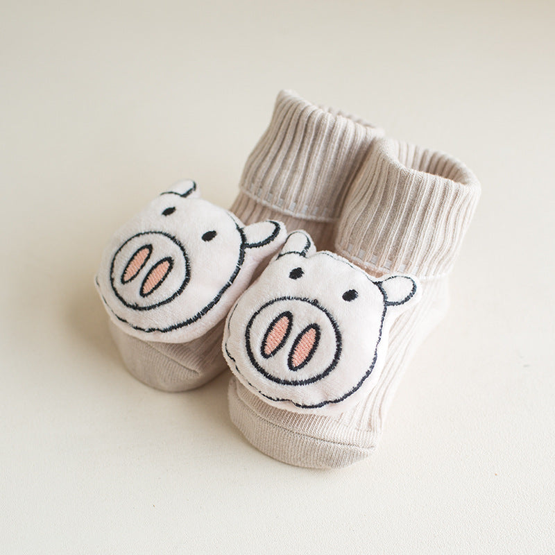 3D cartoon anti-slip socks