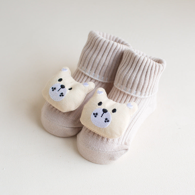 3D cartoon anti-slip socks