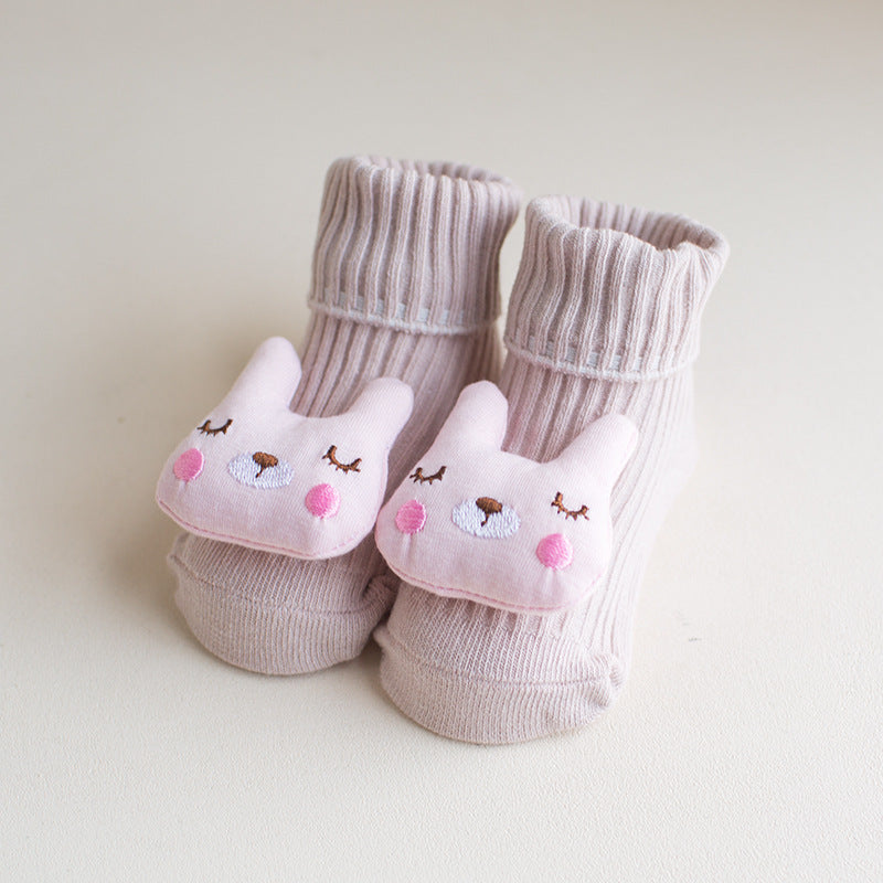 3D cartoon anti-slip socks