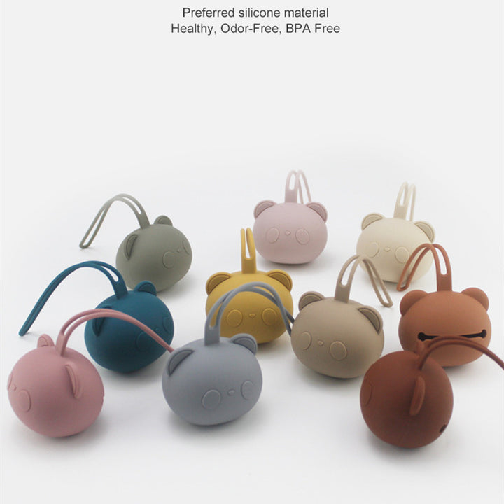 Baby Silicone Pacifier Holder