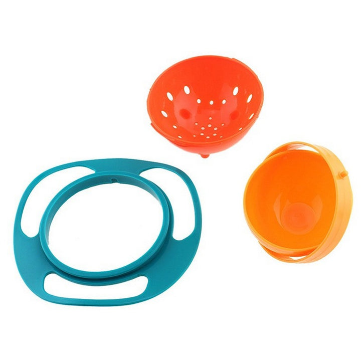 360 Rotate Universal Spill-proof Gyro Bowl