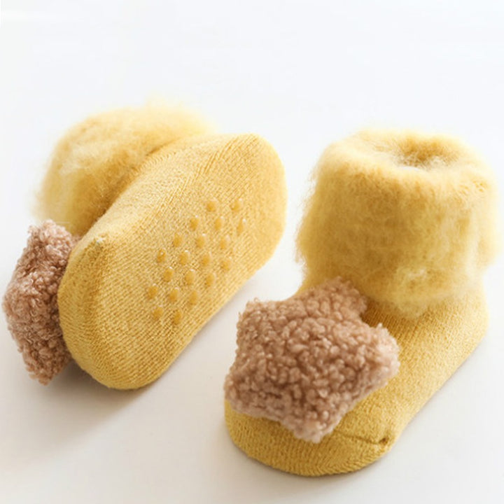 Cute Velvet Baby Socks