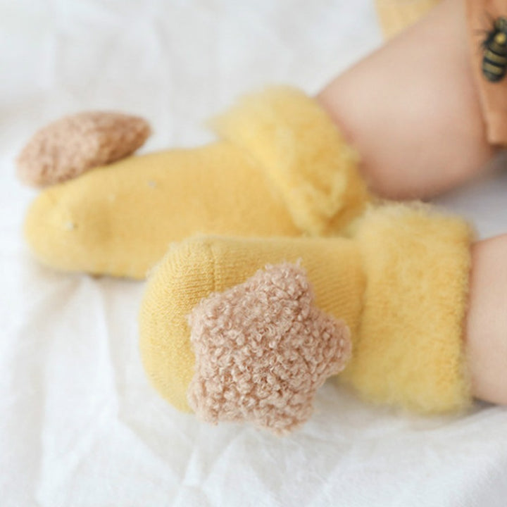 Cute Velvet Baby Socks