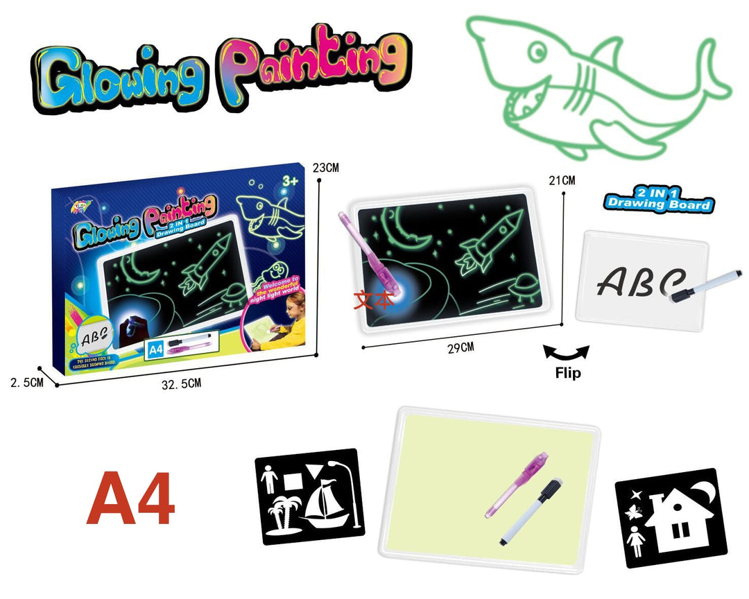 Night Drawing Pad - Fun And Developing Toy