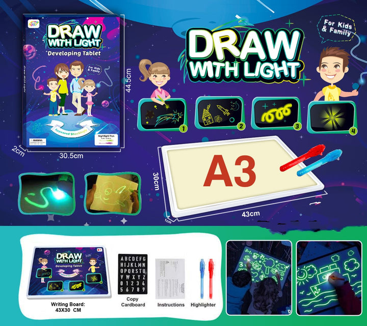 Night Drawing Pad - Fun And Developing Toy
