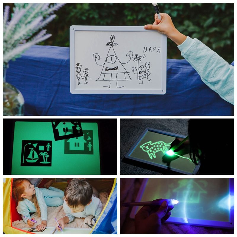 Night Drawing Pad - Fun And Developing Toy