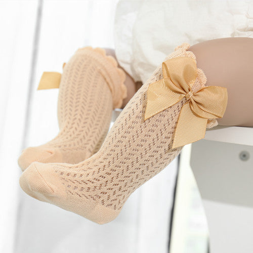 Cute Bow-Knot Baby Socks